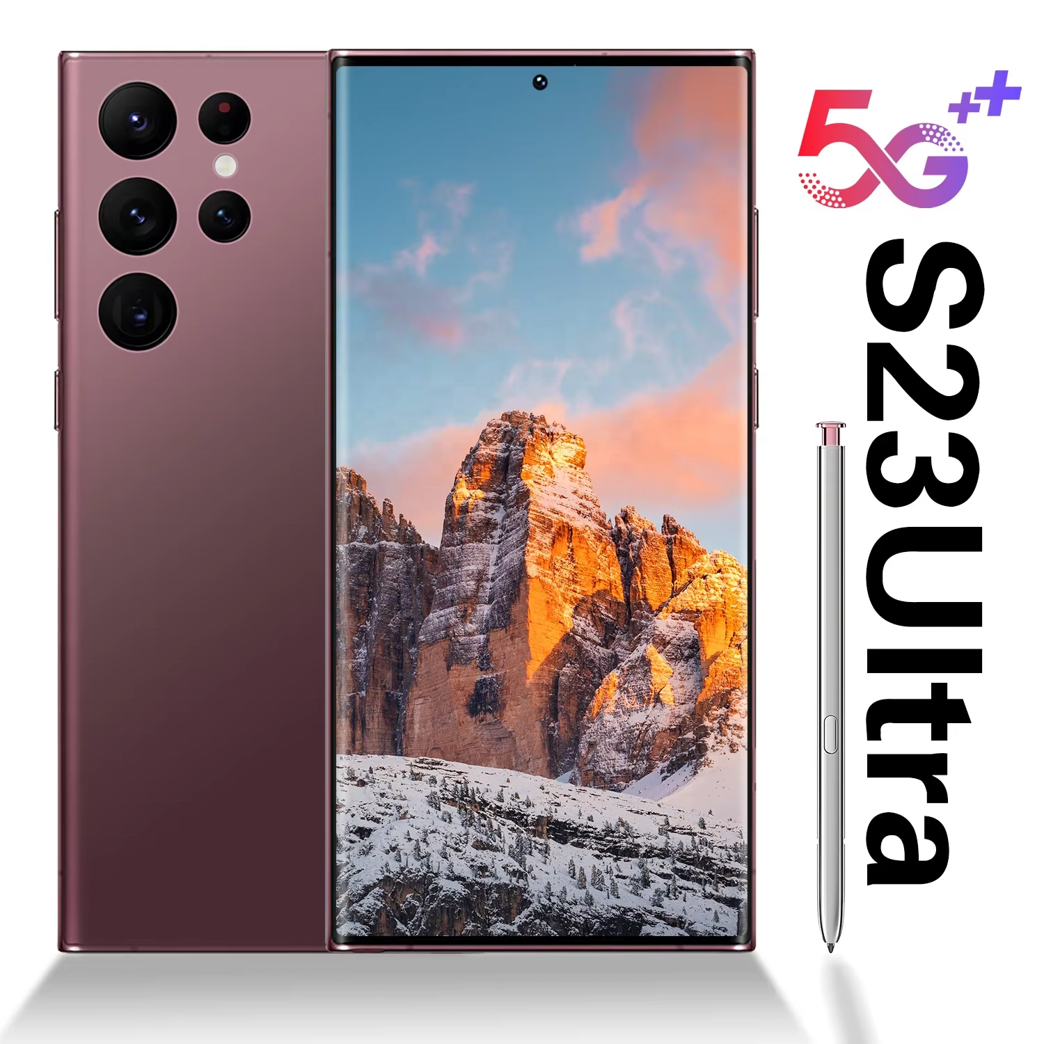 New Original Phone S23 Ultra 16GB+1TB 5G 7.3-inch 48MP 108MP With Built-in Pen Android 13 Smartphone